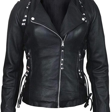 Vintage Biker Leather Jacket