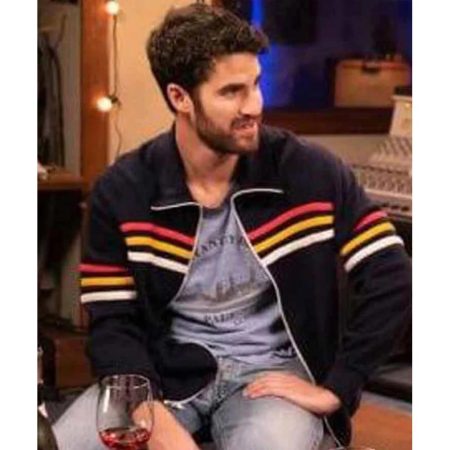 Darren Criss Royalties Striped Jacket