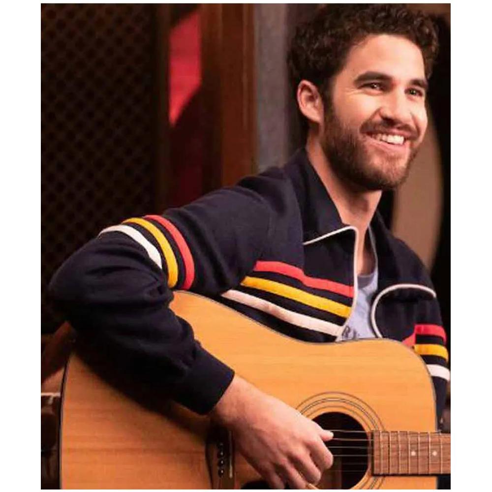 Darren Criss Royalties Striped Jacket 2 Darren Criss Royalties Striped Jacket - Image 2