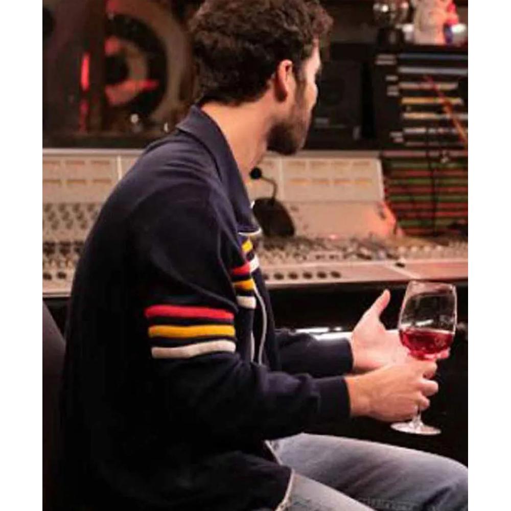 Darren Criss Royalties Striped Jacket 3 Darren Criss Royalties Striped Jacket - Image 3